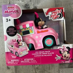New in Box Minnie Mouse Ice Cream Truck Toy - Pink